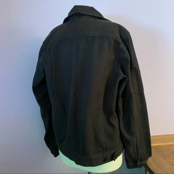 Brixton Jean Jacket Black Denim - Picture 3 of 8